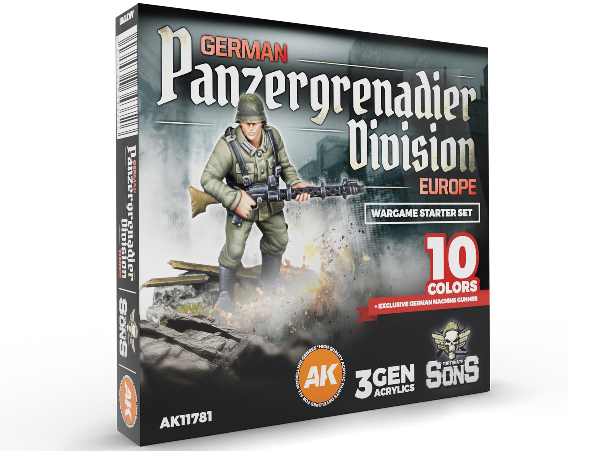 Amazon.com: AK Interactive AK Acrylics 3Gen AK11781 German